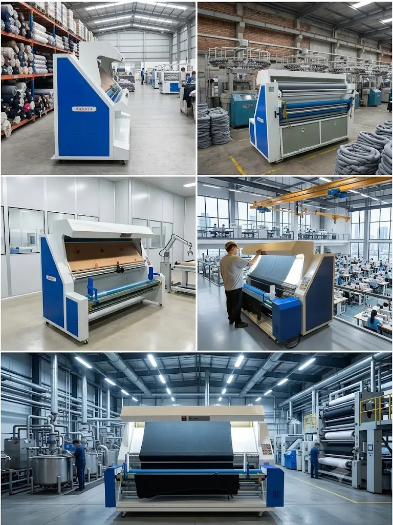 Tổng thể m&aacute;y kiểm vải tự động Tối ưu ho&aacute; khả năng l&agrave;m việc cũng như hiểu quả đạt tối đa của HK-124G-ED-2.2M