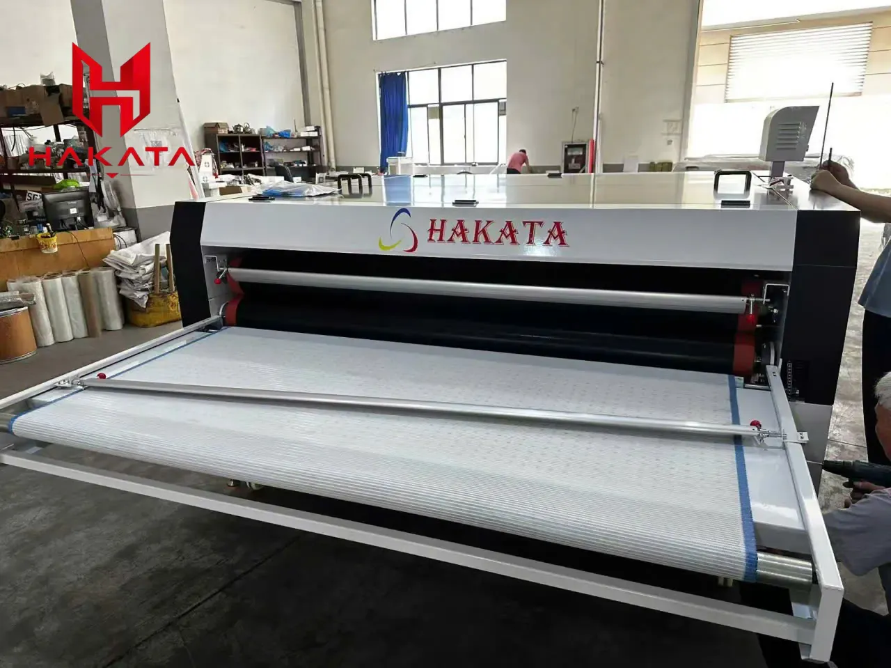 Máy Ép Keo HAKATA HK-B1800-12 – Thiết Bị Ép Keo Công Nghiệp Chính Xác, Hiệu Quả Cho Ngành May Mặc